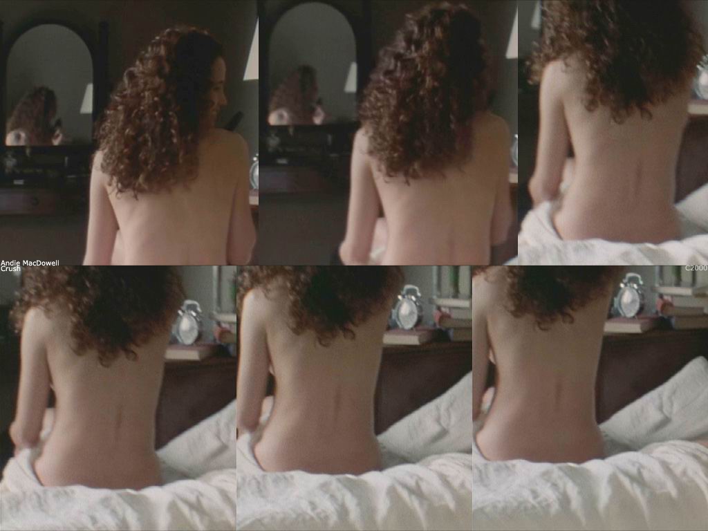 Aquí encontrareis fotos de Andie MacDowell desnuda, transparencias... 