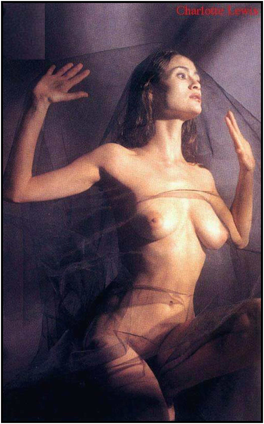 Aquí encontrareis fotos de Charlotte Lewis desnuda, transparencias, posados...