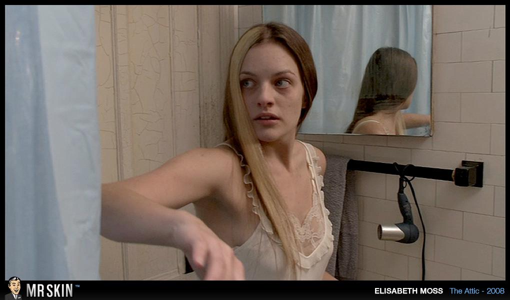 Aquí encontrareis fotos de Elisabeth Moss desnuda, transparencias, posados,...