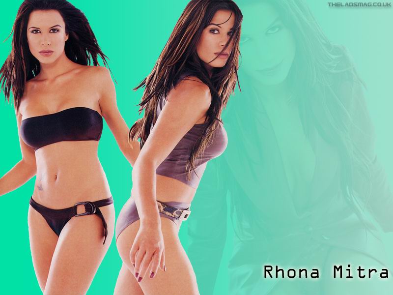 Aquí encontrareis fotos de Rhona Mitra... 